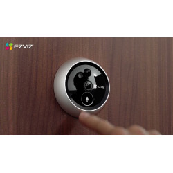 EZVIZ DP2 Pulsador de timbre de mirilla inalámbrico