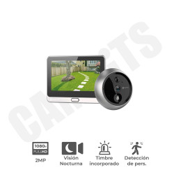 EZVIZ DP2C Pulsador de timbre de mirilla inalámbrico