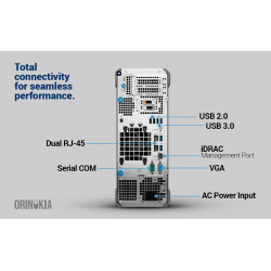 Servidor DELL PowerEdge T160 6325P Torre 32Gb 2x2TB