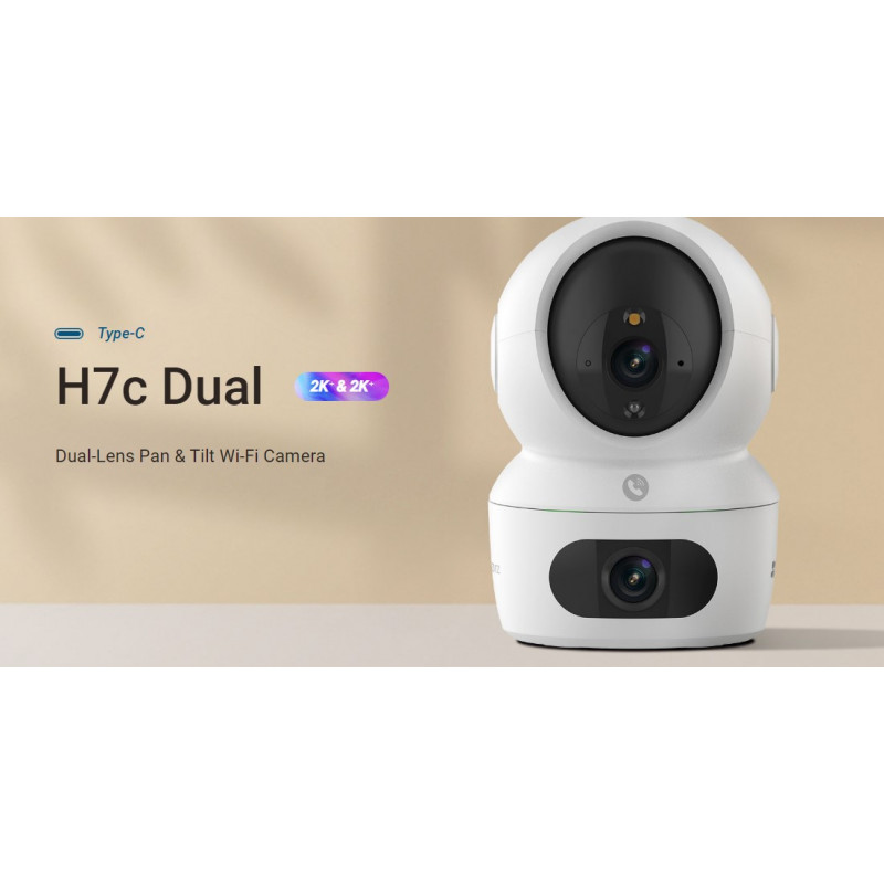 CÁMARA MOTORIZADA EZVIZ H7C DOBLE LENTE 2K