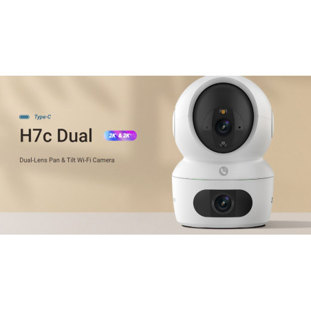 CÁMARA MOTORIZADA EZVIZ H7C DOBLE LENTE 2K