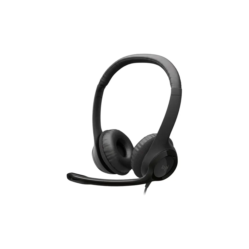 Audífono y micrófono LOGITECH H390 negro
