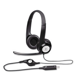 Audífono y micrófono LOGITECH H390 negro
