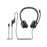 Audífono y micrófono LOGITECH H390 negro